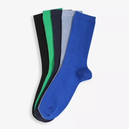 5’li Çok Renkli Erkek Kolej Çorabı