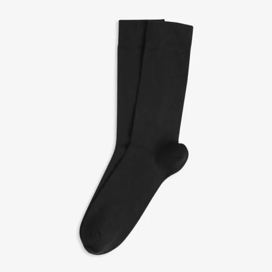 Erkek 2’li Organik Siyah Çorap