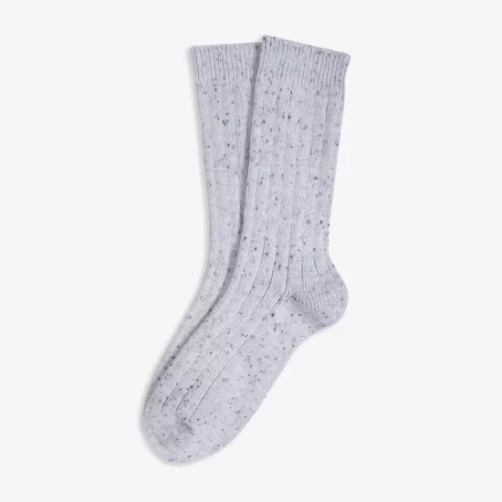 Kışlık Çorap Kırçıllı Kadın Açık Mavi Soket Çorap