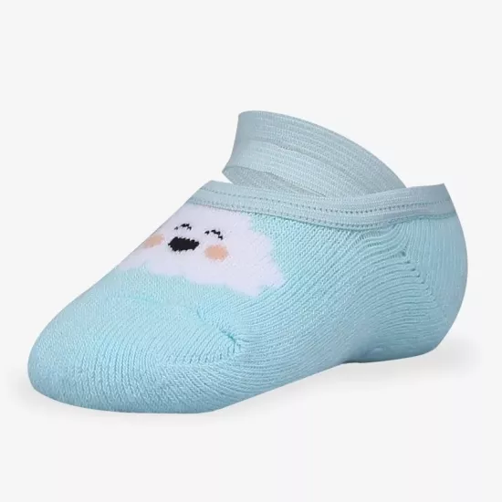 Mavi Bulut Havlu Bebek Çorap